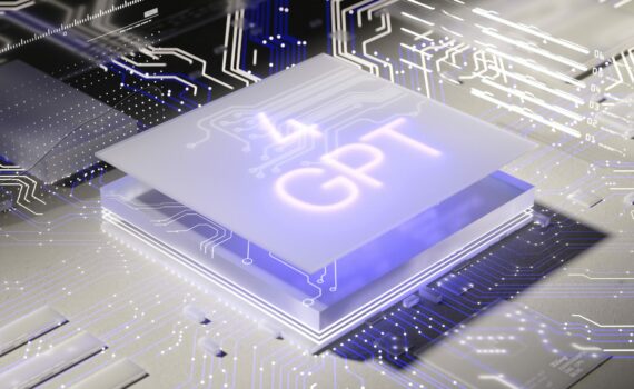 a computer chip with the word gpt printed on it